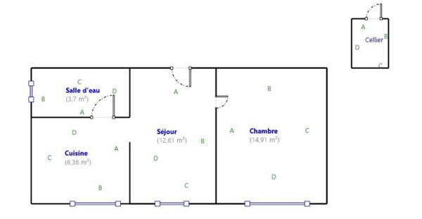 Appartement à vendre 