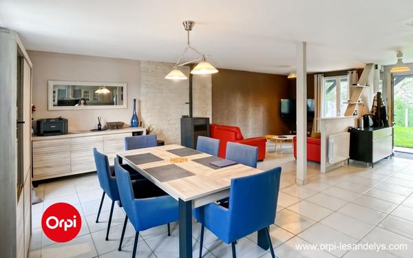 Maison à vendre    6 pièces • 126 m2 Les Andelys