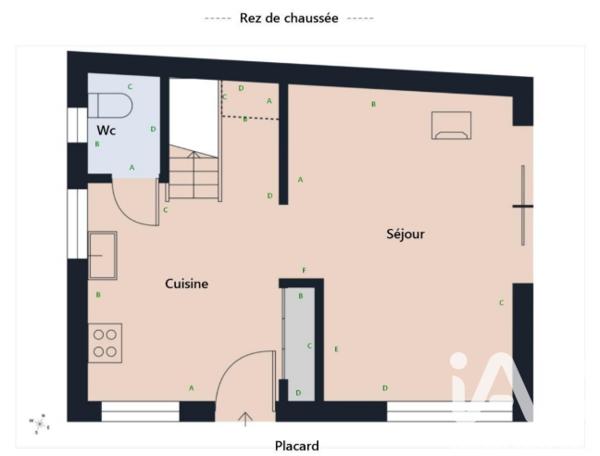 Maison à vendre 4 pièces 58 m² La Norville