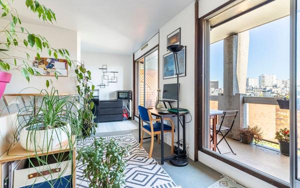 Appartement à vendre    1 pièce • 30,65 m2 Paris 13