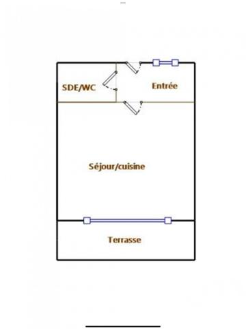 Appartement à vendre 1 pièce 21 m² Sainte-Maxime