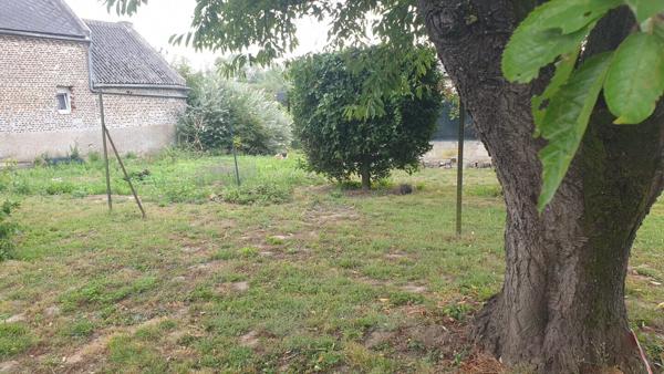 Terrain à bâtir cloturé