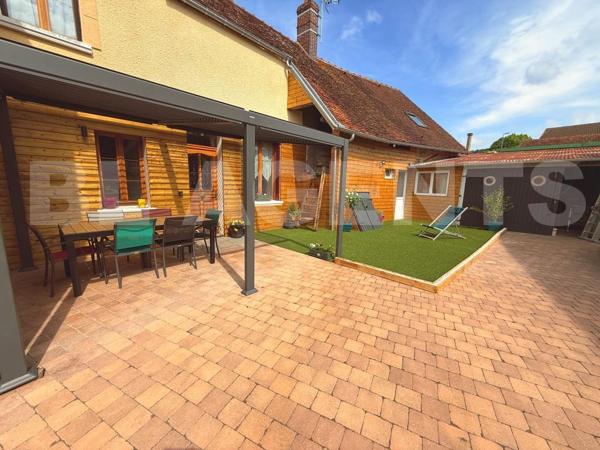 Superbe villageoise F6 - 160 m2 - 1h30 Paris A6 / 1h15 par TER - DPE en D/B