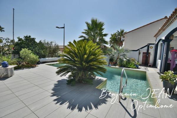 Maison F5 avec piscine et garage