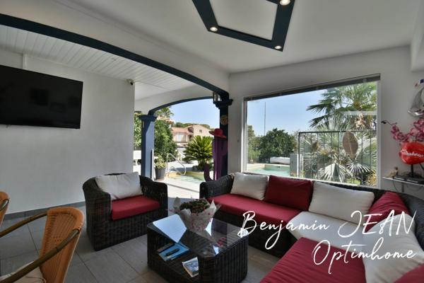 Maison F5 avec piscine et garage