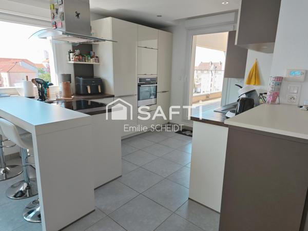 Superbe duplex de 5 pièces au coeur de Metz