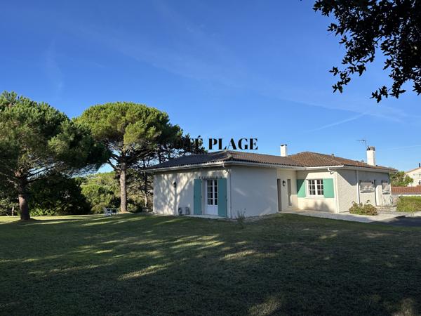 Saint-Palais-sur-Mer (17420) SAINT PALAIS / MER proche plage villa avec terrain boisé de 4.400m2 - AU PRIX DE VENTE DE 1.155.000 € HAI