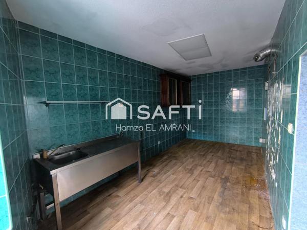 Immeuble mixte de 3 lots