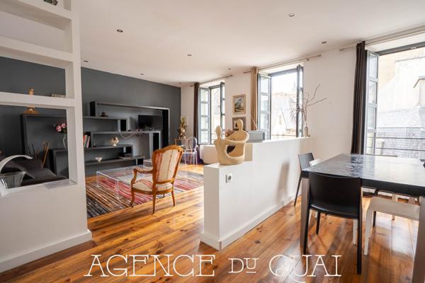 Appartement de standing en duplex avec terrasse de toit et vue exceptionnelle sur la cathédrale de Quimper , Quimper