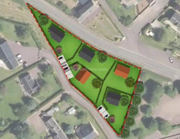 Vente Terrain 480 m2 à Val d'Arry