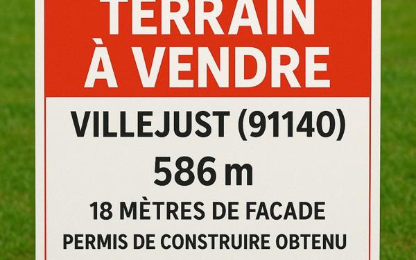 Terrain à vendre    Villejust