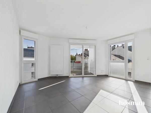 Appartement récent de 3 pièces lumineux avec terrasse et parking - Secteur Hauts-Pavés à Nantes