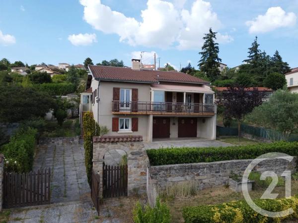 Maison à vendre  6 pièces - 143 m 2   BOULIEU LES ANNONAY  - 07