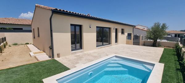 Villa Capestang 4 pièce(s) 109 m2 avec piscine sur 400 m² de terrain