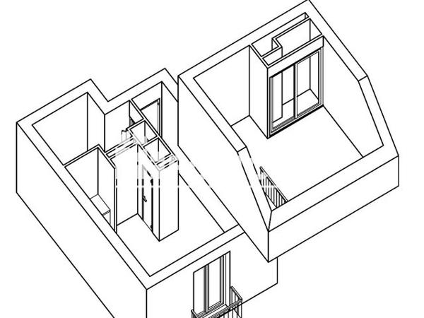 Location Appartement 2 pièces 27.04 m² - 56-58-60-62 RUE GRASSIN BALEDA Arras 62000