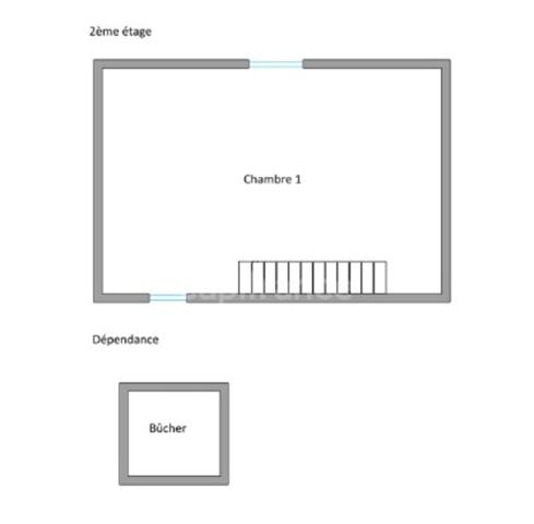 Maison à vendre 2 pièces proche de LORMES (58)