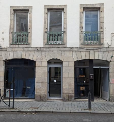 Morlaix : situation idéale pour ce local commercial de 50 m2