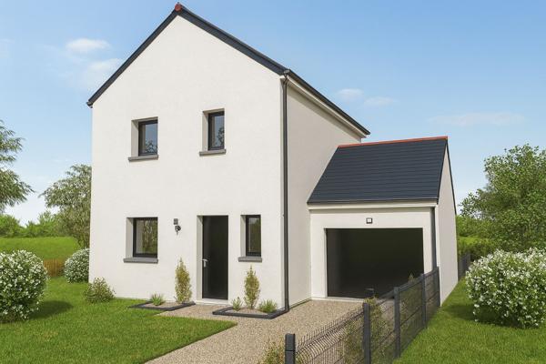 Terrain + Maison à vendre 4 pièces - 85 m²