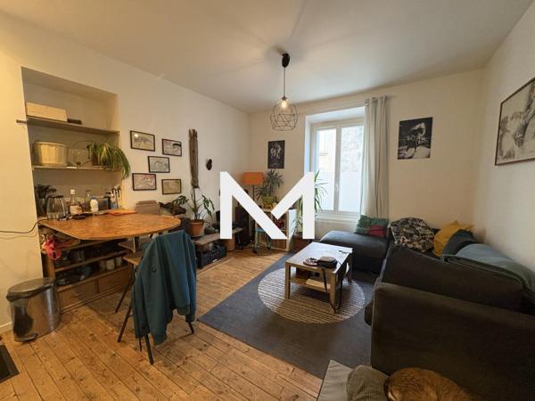 GRENOBLE - T2 RENOVE ET VENDU LOUE | Premium Immobilier