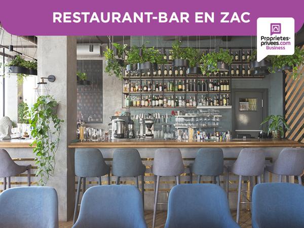 33560 SAINTE EULALIE, Zone artisanale - Restaurant 280 m² avec parking privé