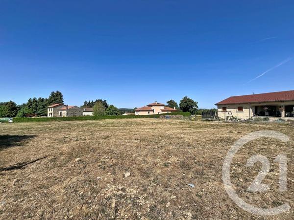 Terrain à vendre  1243 m 2   GRAZAC  - 43