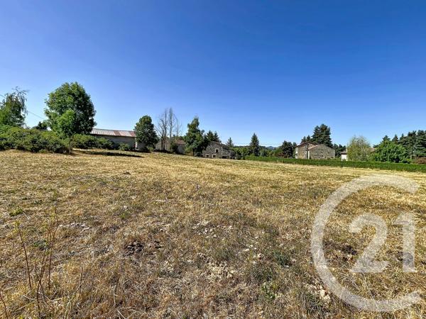 Terrain à vendre  1243 m 2   GRAZAC  - 43