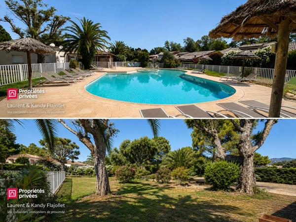 Appartement T3 avec terrasse, piscine dans résidence sécurisée - 20137 LECCI - CORSE DU SUD - FRANCE