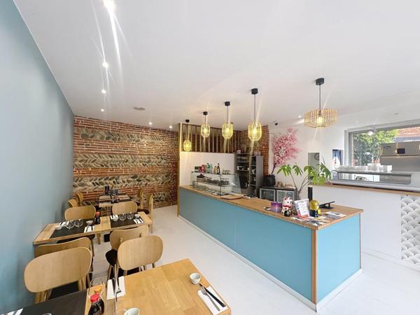 Restaurant de sushi tout équipé, prêt à exploiter avec fort potentiel de développement