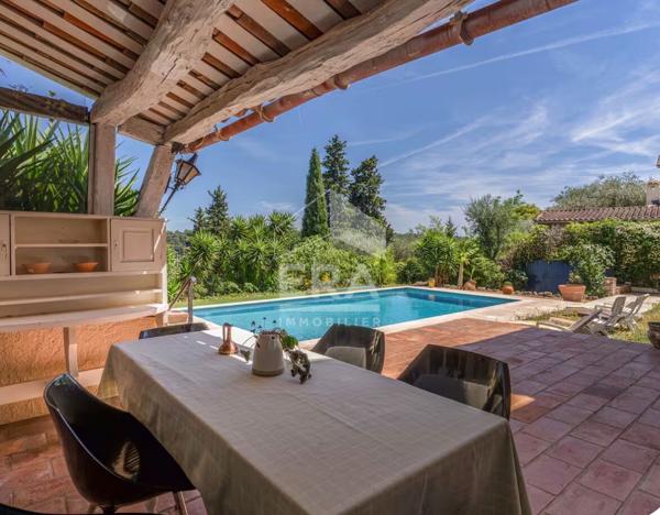 Grasse, location Maison meublée 6 pièces