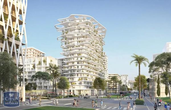 Appartement à louer 4 pièces 82.23m² Nice (06200)