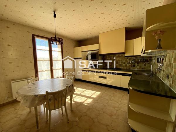 Montauban- Maison familiale d'environ 132 m2 habitable avec grand jardin arboré