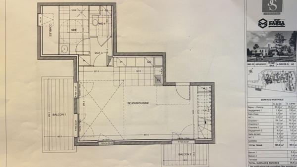 Appartement duplex Saint Pierre Du Perray 4 pièce(s) 99.5 m2