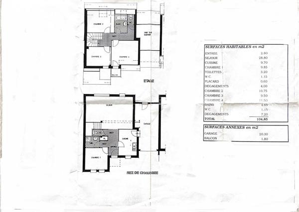 Maison à VITRE, 35500 - 6 pièces 105m²