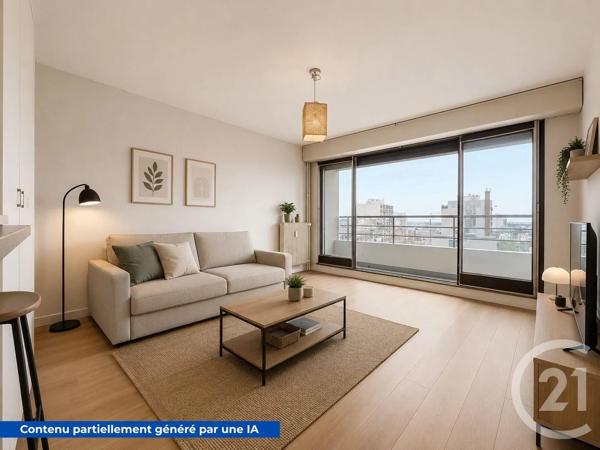 Appartement F1 à vendre  1 pièce - 27,57 m 2   PARIS  - 75020
