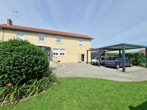 Villefranche-sur-Saône (69400) Maison quartier pavillonnaire dans un cadre verdoyant et paisible