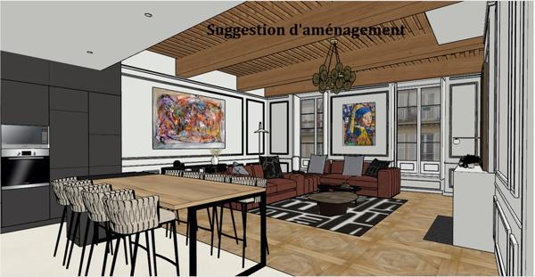 Appartement 4 pièces - 160 m² Bien prestige