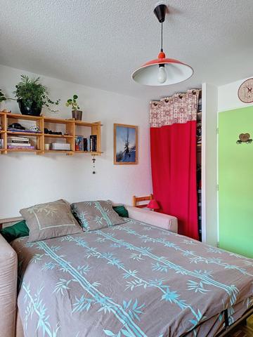 Julie Dos Reis vous présente un studio cosy aux Hameaux du Lay aux Contamines Montjoie