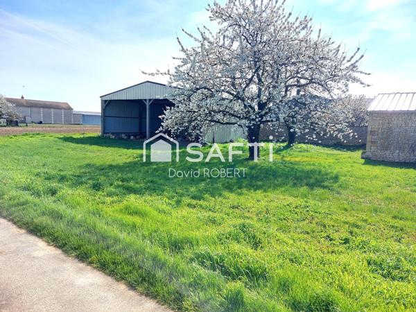 Hangar 100m² sur terrain de 735m²