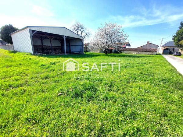 Hangar 100m² sur terrain de 735m²