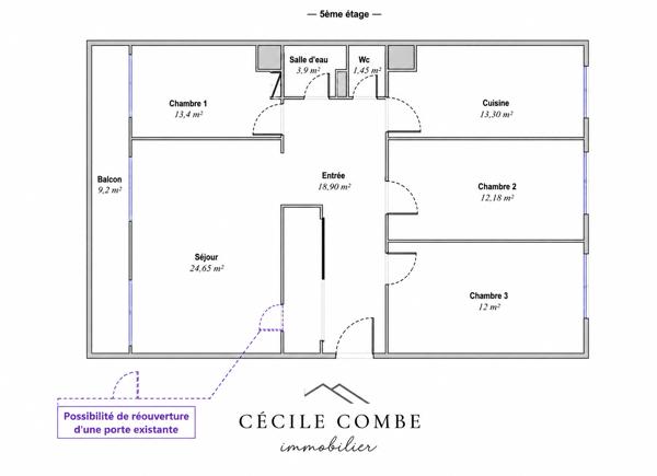 Appartement
         4 pièces
        - 100 m² Exclusivité 332 000 € *