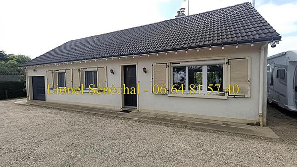 Maison rénovée, lumineuse et peu énergivore entièrement de plain - pied 7 pièces de 90 m2 sur une parcelle de plus de 4 000 m2 (dont une parcelle de 2 200 m2 constructible)