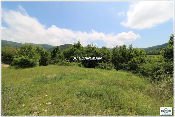 Dpt Drôme (26), à vendre COMBOVIN terrain - Terrain 2936 m² - 1500 m² Constructibles - Vercors