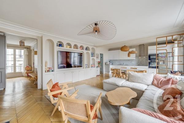 Appartement F6 à vendre  6 pièces - 114,80 m2 PARIS - 75009