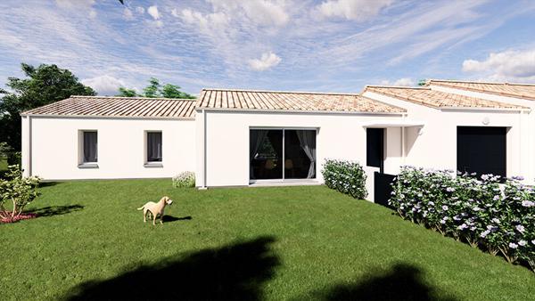 Maison Neuve a Vendre au Fenouiller -  3 chambres,  jardin Spacieux, frais de notaire reduits.