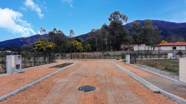 Grand terrain 4 faces viabilisé prêt à construire