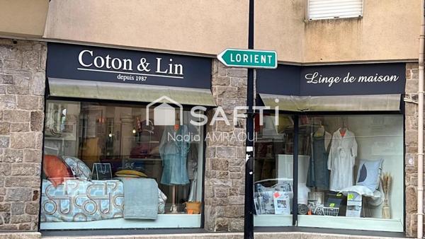 Murs commerciaux dans l'hypercentre d'Auray