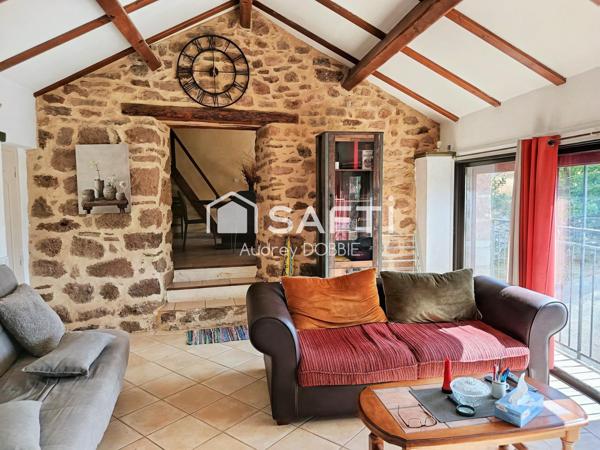 07140 : Maison de village de 98 m2 avec vue dominante