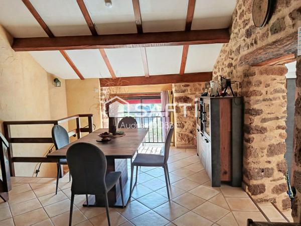 07140 : Maison de village de 98 m2 avec vue dominante