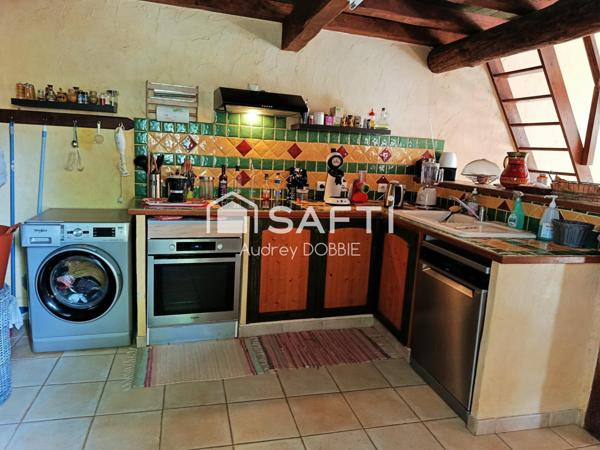 07140 : Maison de village de 98 m2 avec vue dominante