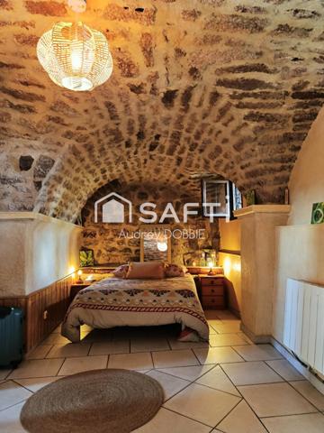 07140 : Maison de village de 98 m2 avec vue dominante